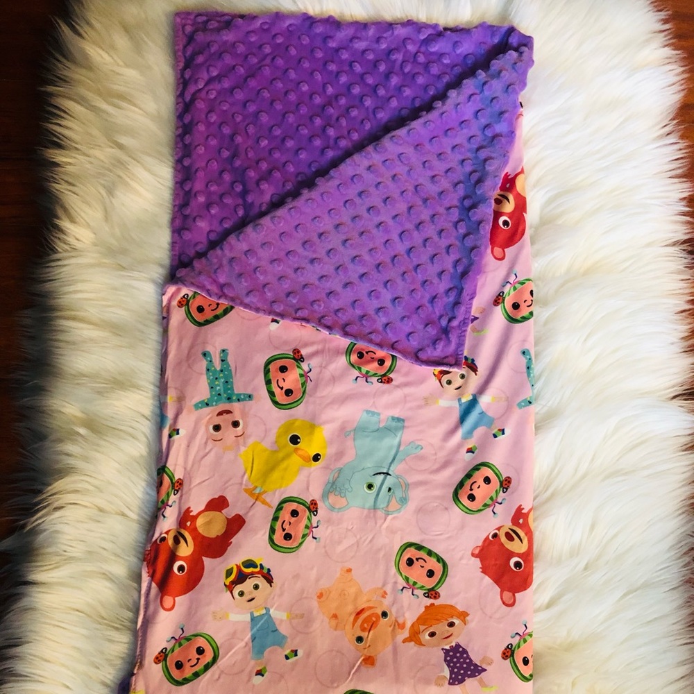 Cocomelon minky blanket